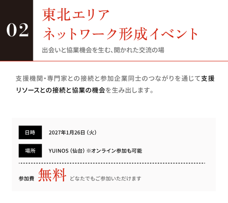 02 東北エリアネットワーク形成イベント